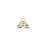 Rainbow Gemstone Charm