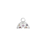 Rainbow Gemstone Charm