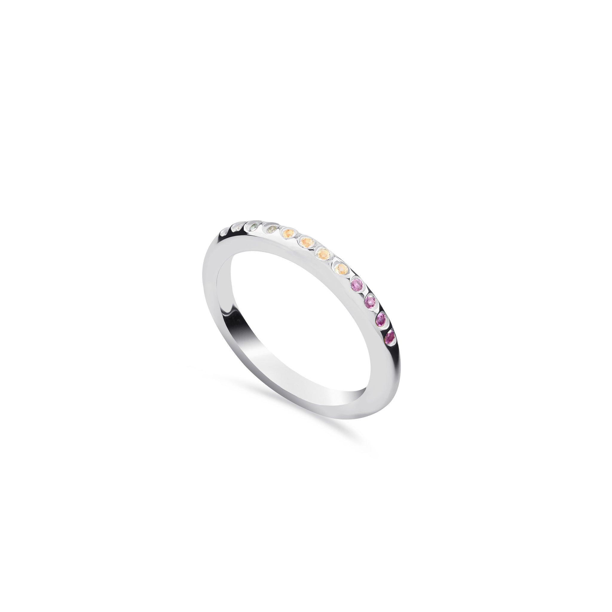 Gemstone Stacking Ring