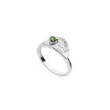 Heart and Crown Ring